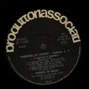 LP - Fabrizio De André - Volume 3°