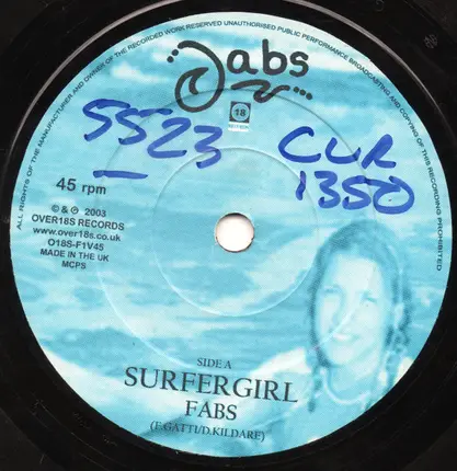 Fabs - Surfer Girl