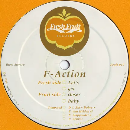 F-Action - Let's Get Closer Baby