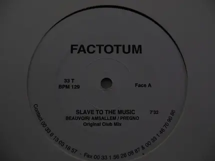 Factotum - Slave To The Music