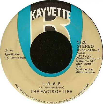 Facts Of Life - Caught In The Act (Of Gettin' It On) / L-O-V-E