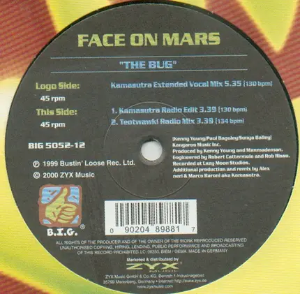 Face On Mars - The Bug