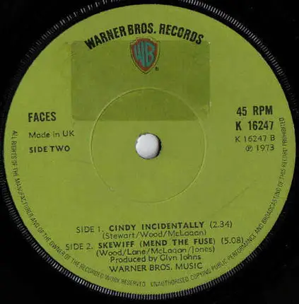 Faces - Cindy Incidentally