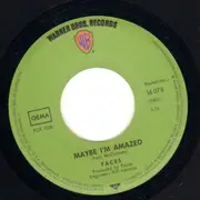 7inch Vinyl Single - Faces - Maybe I'm Amazed