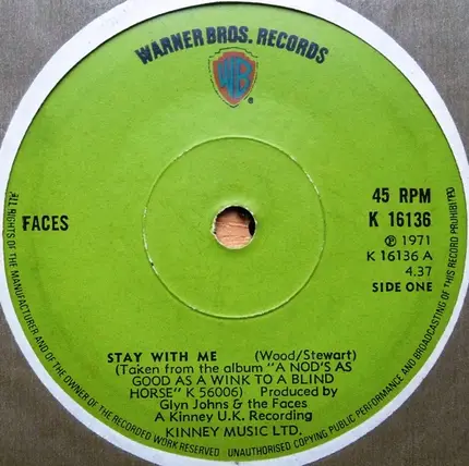Faces - Stay With Me