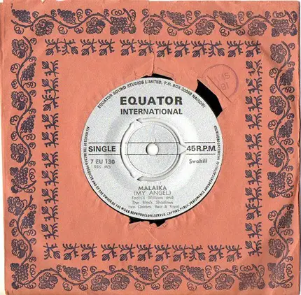 Fadhili William And The Black Shadows - Malaika (My Angel) / Hakuna Mwingine (There No Other)