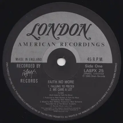 Faith No More - Falling to Pieces