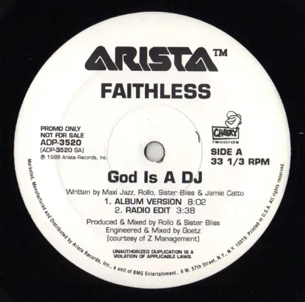 Faithless - God Is A DJ