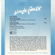7inch Vinyl Single - Fair Control - We Can Fly Together