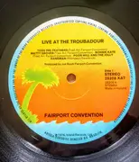 LP - Fairport Convention - Live At The L.A. Troubadour