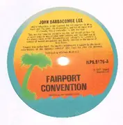 LP - Fairport Convention - 'Babbacombe' Lee - orange labels