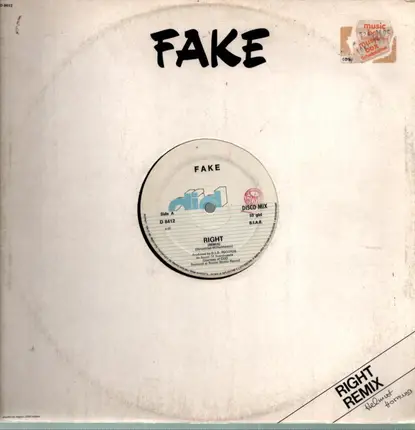 Fake - Right (Remix) / New Art