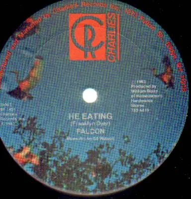 Falcon - He Eating