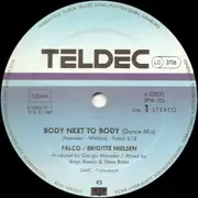 12inch Vinyl Single - Falco Meets Brigitte Nielsen - Body Next To Body