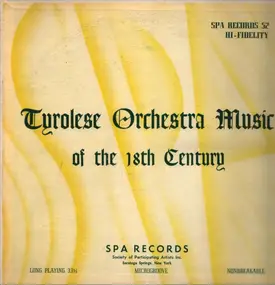 Falk - Tyrolese Orchestra - Music of the 18th Century