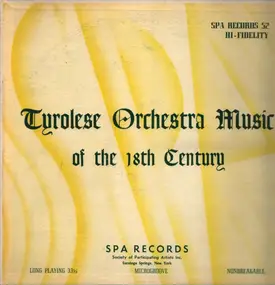 Falk - Tyrolese Orchestra - Music of the 18th Century