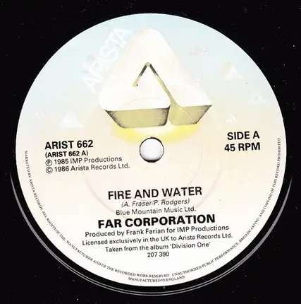 Far Corporation - Fire And Water