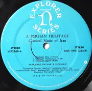 LP - Faramarz Payvar & Ensemble - A Persian Heritage (Classical Music Of Iran)
