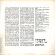 LP - Faramarz Payvar & Ensemble - Persische Kunstmusik - Gatefold