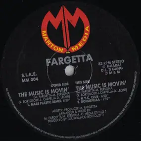 Fargetta - The Music Is Movin' (Remixes)