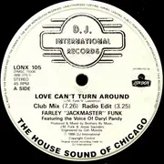 12inch Vinyl Single - Farley 'Jackmaster' Funk & Jessie Saunders - Love Can't Turn Around