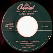 7inch Vinyl Single - Faron Young - This Is Faron Young - EP