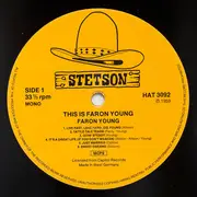 LP - Faron Young - This Is Faron Young! - Mono