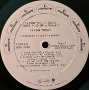 LP - Faron Young - Faron Young Sings 'Some Kind Of A Woman'