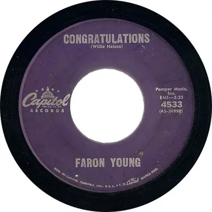 Faron Young - Hello Walls