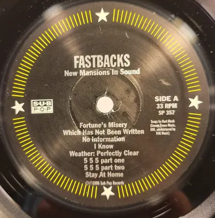Fastbacks - New Mansions in Sound
