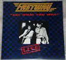 LP - Fastway - Live-Say What You Will - Blue/Black Chequered Sleeve