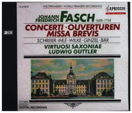 Fasch - Concerti - Ouverturen - Missa Brevis