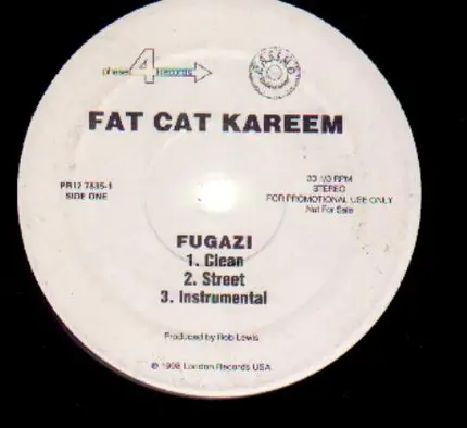 Fat Cat Kareem - Fugazi / Money Game