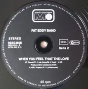 12inch Vinyl Single - Fat Eddy Band - Let Your Body Move It