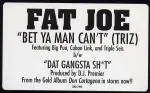 Fat Joe - Bet Ya Man Can't (Triz)