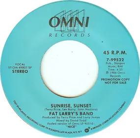 Fat Larry's Band - Sunrise, Sunset