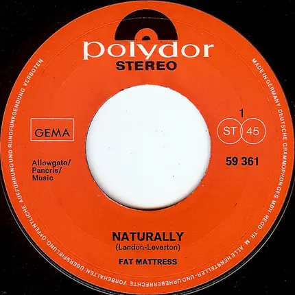 Fat Mattress - Naturally / Iridescent Butterfly