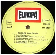 LP - Fatty George, Emil Mangelsdorff, Oskar Klein a.o. - Europa Jazz Parade