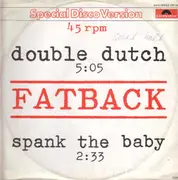 12inch Vinyl Single - Fatback - Double Dutch