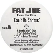 12inch Vinyl Single - Fat Joe Featuring Remy Martin / Moe Mansun - Can't Be Serious / What They Talkin' Bout - Still sealed