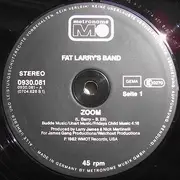 12inch Vinyl Single - Fat Larry's Band - Zoom / Act Like You Know