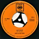 7inch Vinyl Single - Fats And His Cats - Last Night - No Original Cover
