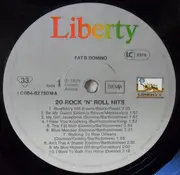 LP - Fats Domino - 20 Rock 'N' Roll Hits