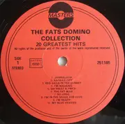 LP - Fats Domino - The Fats Domino Collection - 20 Greatest Hits