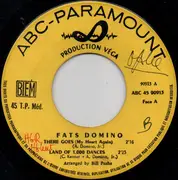 7inch Vinyl Single - Fats Domino - There Goes (My Heart Again) - EP