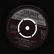 7inch Vinyl Single - Fats Domino - Carry On Rockin' Part 2 - Original UK EP