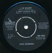 7inch Vinyl Single - Fats Domino - Fats Hits, Volym 3