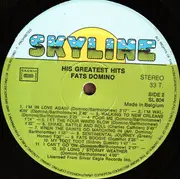 LP - Fats Domino - His Greatest Hits