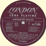LP - Fats Domino - I Miss You So - Mono