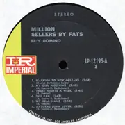 LP - Fats Domino - Million Sellers By Fats